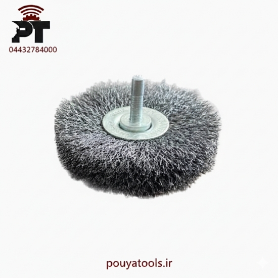 تصویر  برس تخت سر دریلی سایز: 40