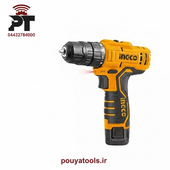 تصویر  دریل شارژی 12ولت اینکو مدل: CDLI12202 TYPE-C