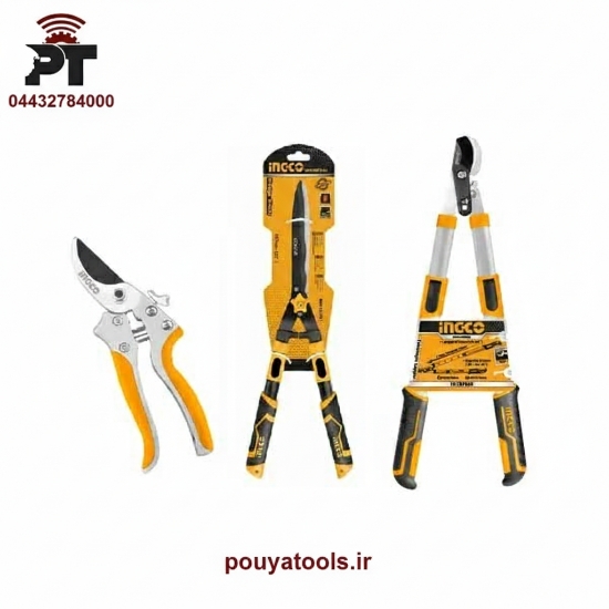 تصویر  ست 3عددی قیچی باغبانی اینکو مدل: HLT93301