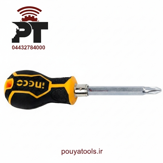 تصویر  سری پیچ گوشتی دو سو چهارسو مشتی اینکو مدل: AKISD0202