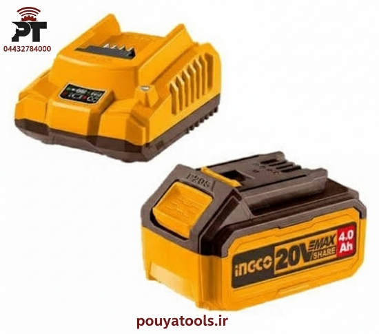 تصویر  پک 1باطری و 1شارژر 4آمپر اینکو مدل: FBCPK1214