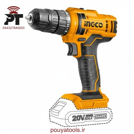 تصویر  دریل شارژی20ولت اینکو مدل:CDLI20028