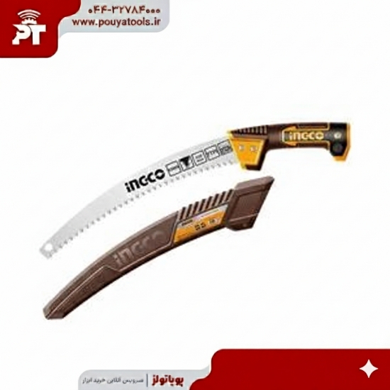 تصویر  اره باغبانی 330 مم غلافدار اینکو مدل: HPS3306