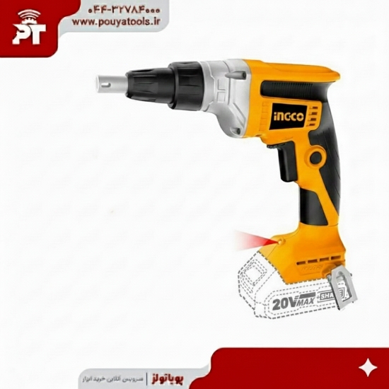 تصویر  اسکروگان کناف شارژی اینکو 20 ولت مدل: CDSLI2042006