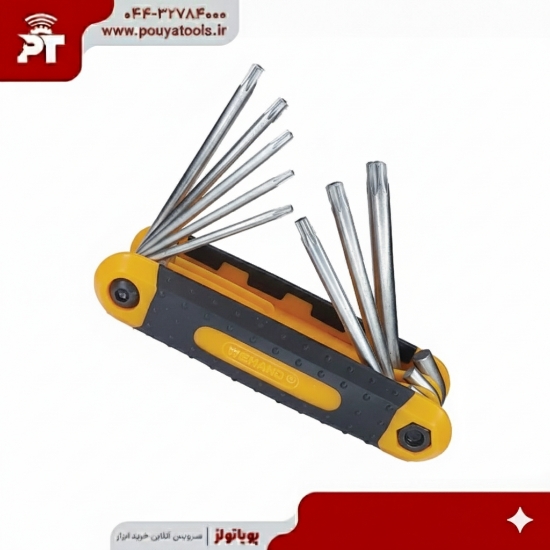 تصویر  آچار آلن چاقویی ستاره ای ویهند