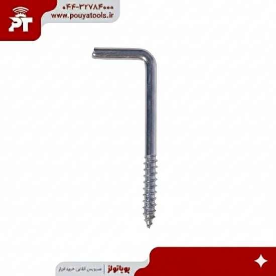 تصویر  قلاب ال سایز: 90*5/5