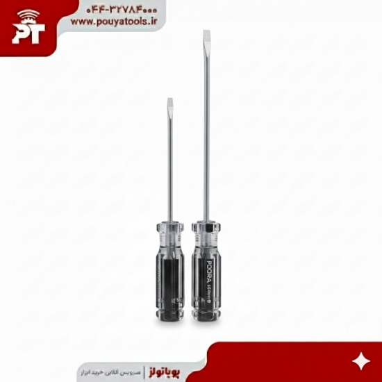 تصویر  پیچگوشتی دوسو کریستالی فیدورا سایز: 150*6