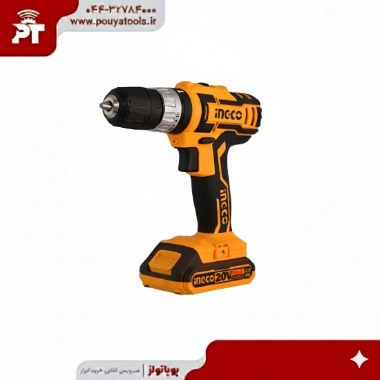 تصویر  دریل شارژی 20ولت چکشی اینکو مدل: CIDLI200215