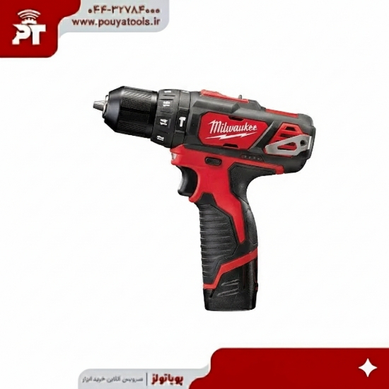 تصویر  دریل شارژی میلواکی مدل: m12bpd-202c