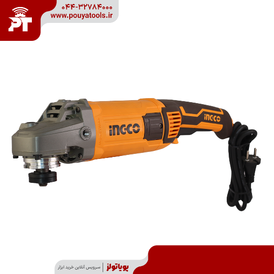 تصویر  مینی فرز دسته بلند 1100وات دیمردار اینکو مدل: AG1100385