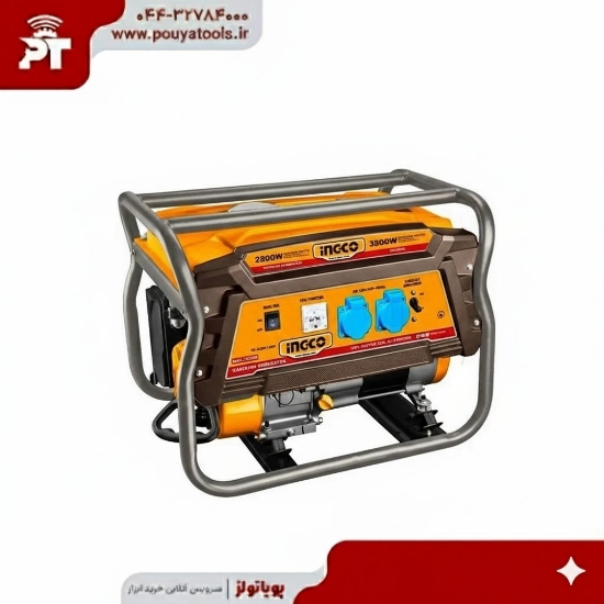 تصویر  ژنراتور بنزینی اینکو اینورتر 35کیلو وات مدل: GEI3506